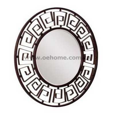 8381 Decorative modern hanging metal wall mirror